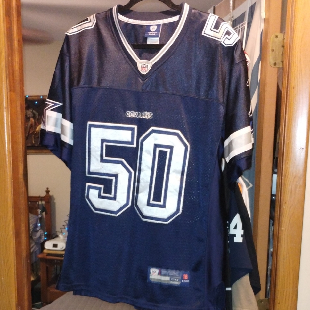 Sean Lee Dallas Cowboys Reebok on field Size 50